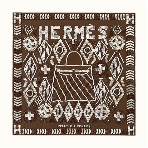 hermes kelly en perles|Kelly en Perles scarf 45 .